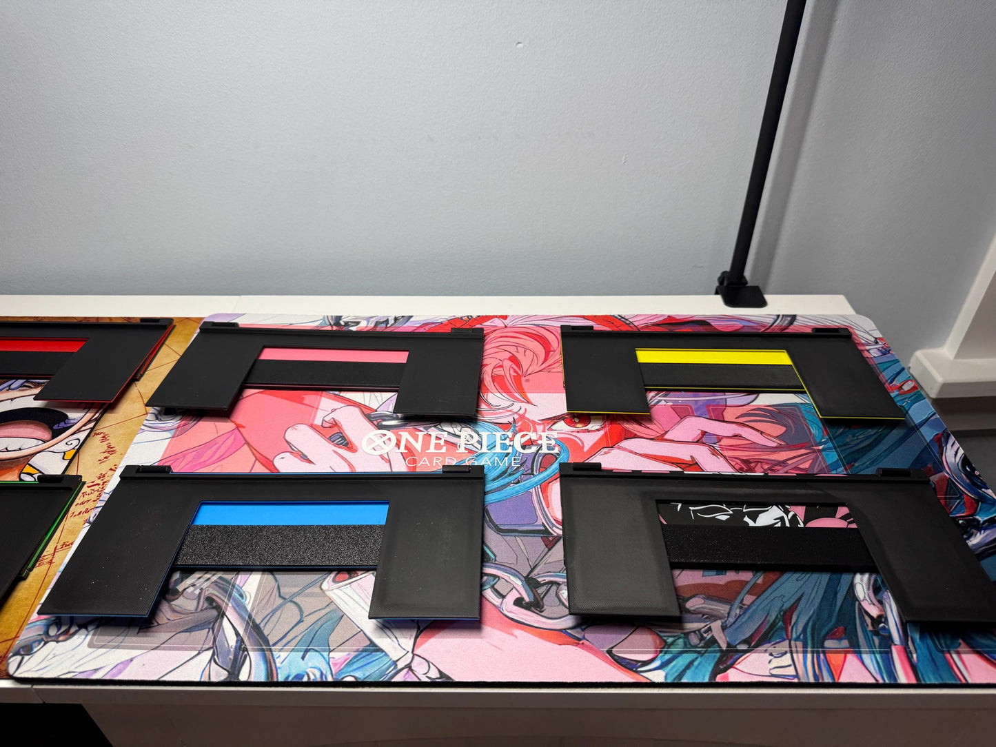 Hanging Card Holder & Stand, Blackbeard, Foldable and Portable, V2 w/colors for any TCG!
