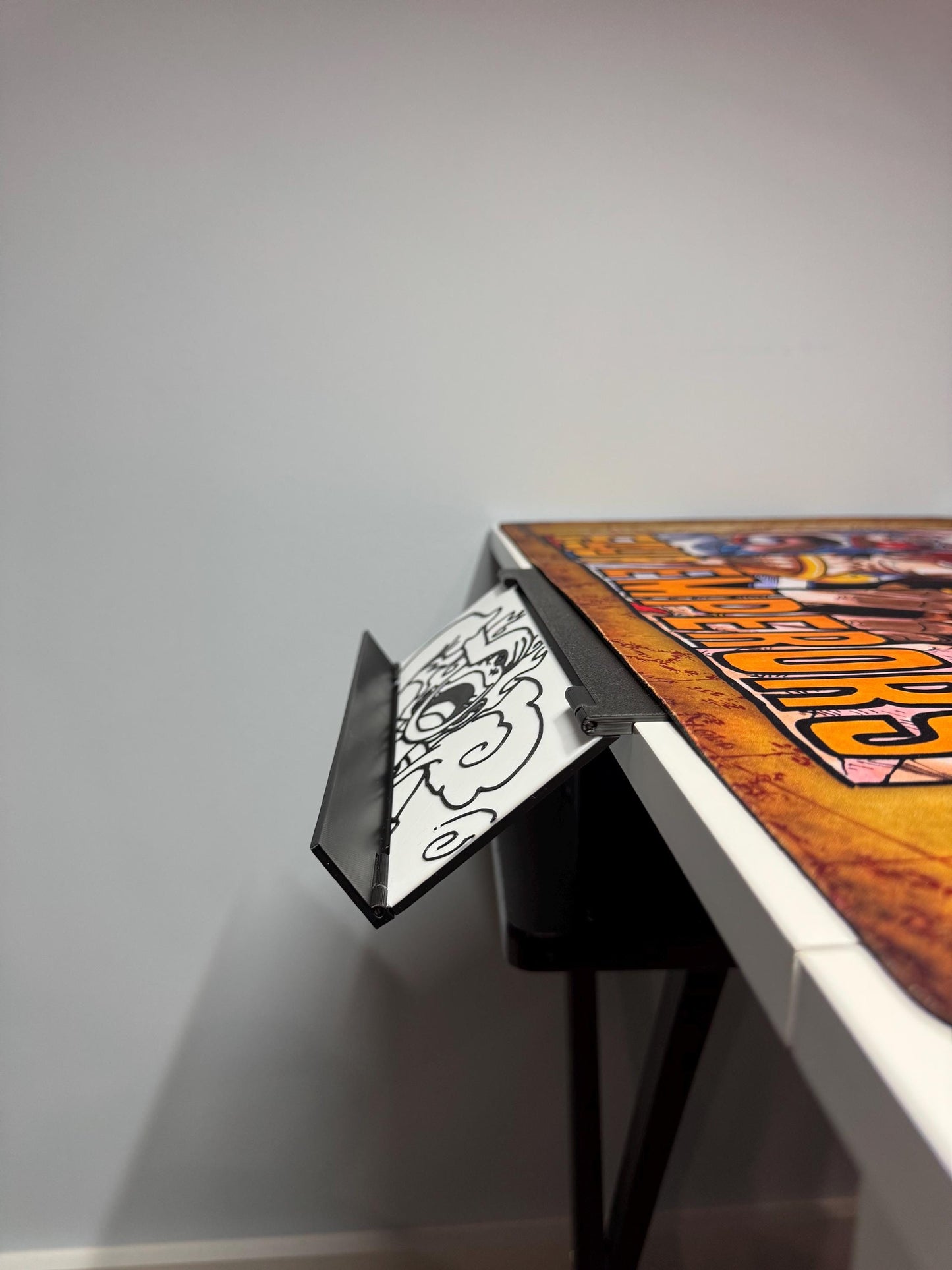 Hanging Card Holder, Custom Character/Design, Foldable and Portable, V2 w/colors for any TCG!