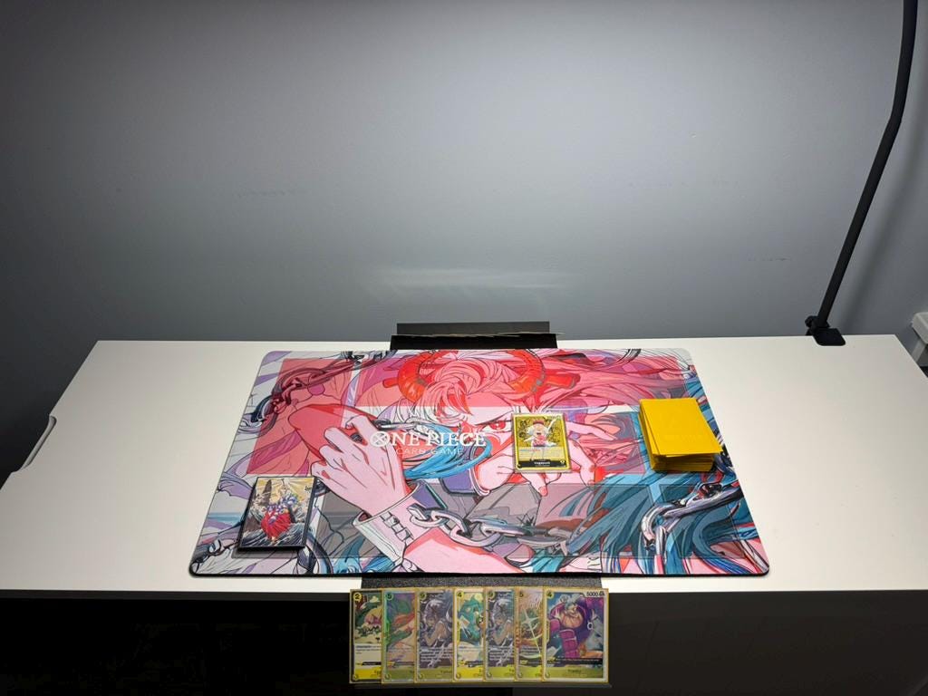 Hanging Card Holder, Custom Character/Design, Foldable and Portable, V2 w/colors for any TCG!