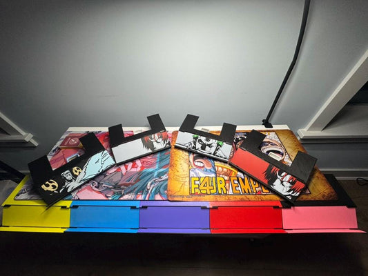 TCG Card Holder – Hands-Free Gameplay (Foldable & Portable) - Character Designs