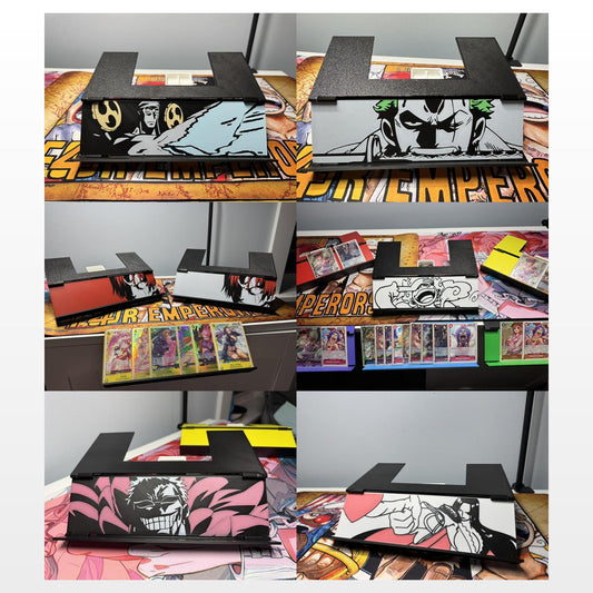 TCG Card Holder – Hands-Free Gameplay (Foldable & Portable) - Character Designs